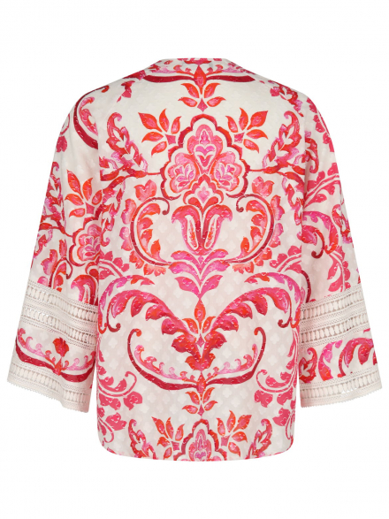 Grace – Grace - Tunikabluse mit Spitzenborten
