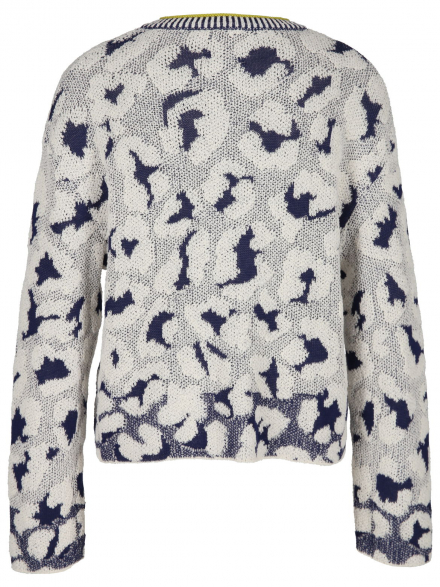 Marc Cain – Marc Cain - Cardigan mit Jacquard-Muster