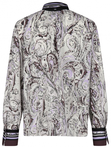 Marc Cain – Marc Cain - Schluppenbluse mit Print