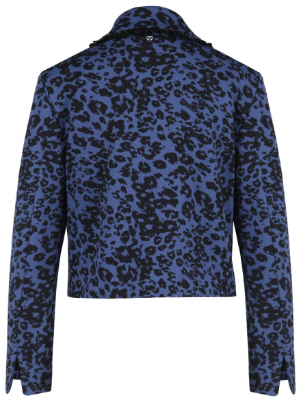 Marc Cain – Marc Cain - Scuba-Jäckchen mit Leoprint