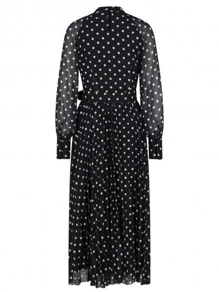 Van Laack – Van Laack - Maxikleid mit Punkten