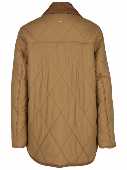 White Label – White Label - Steppjacke mit Cordkragen