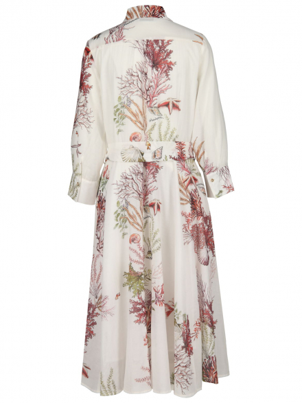 Shirtaporter – Shirtaporter - Hemdblusenkleid mit Bindegürtel