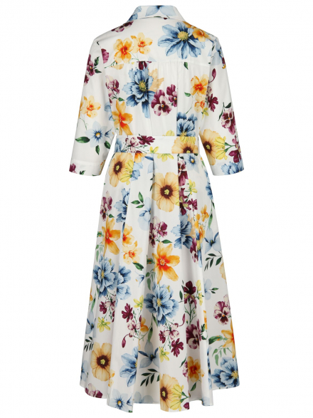 Rena Marx – Rena Marx - Hemdblusenkleid mit Blumenprint