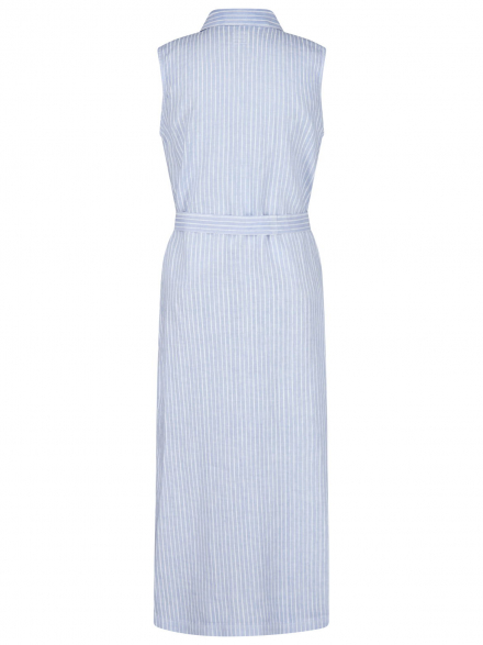120% Lino – 120% Lino - Hemdblusenkleid aus Leinen