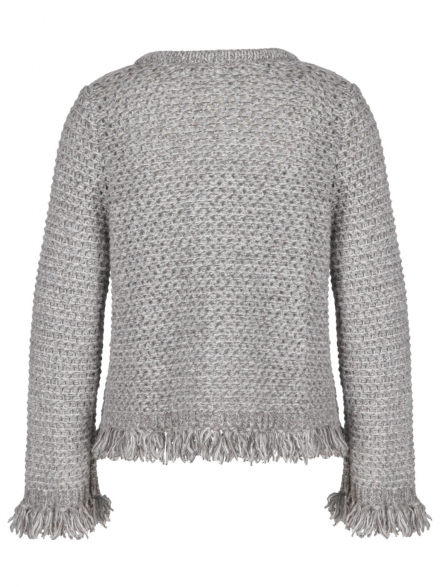 Hemisphere – Hemisphere - Strickjacke mit Fransen