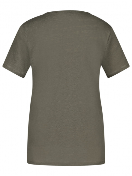 Hearts&More – Hearts&amp;More - T-Shirt aus Leinen-Jersey