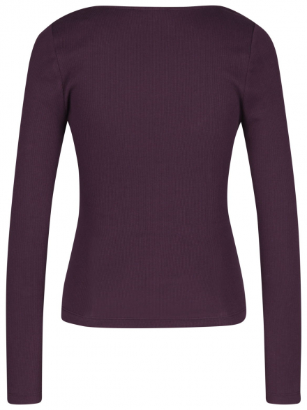 Rich & Royal – Rich &amp; Royal - Longsleeve aus Feinripp-Jersey