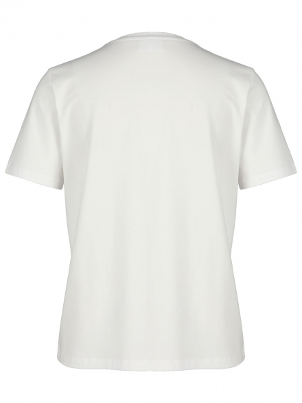 Comma – Comma - T-Shirt mit Strassbesatz