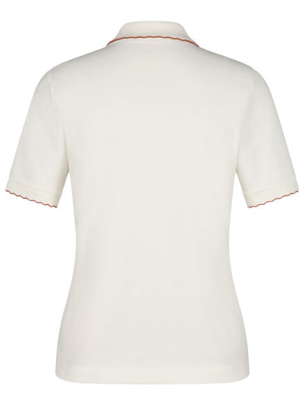Marc Cain – Marc Cain - Poloshirt mit Kontrastkante