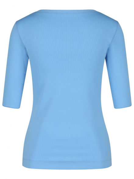 Marc Cain Sport – Marc Cain Sport - Shirt aus Feinripp-Jersey