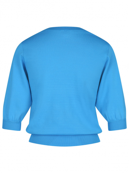 Rena Marx – Rena Marx - Strickshirt mit Rundhalsausschnitt