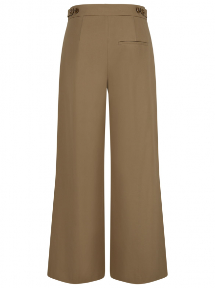 Luisa Cerano – Luisa Cerano - Wide Leg Hose aus Baumwoll-Mix