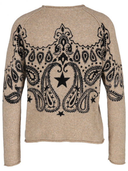 Grace – Grace - Pullover mit Inside-Out Print