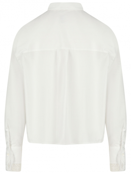 Tonno & Panna – Tonno &amp; Panna - Hemdbluse mit Spitzendetail