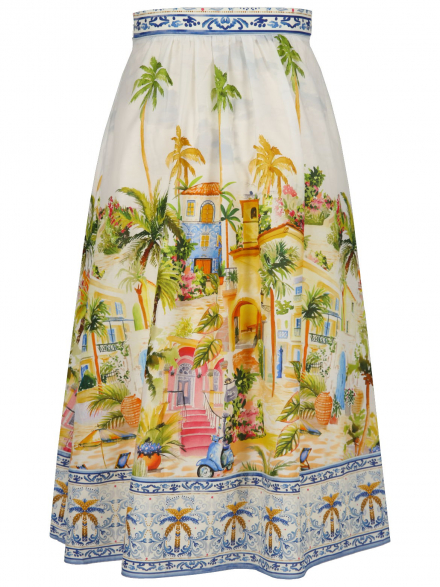Princess – Princess - Midirock mit Print