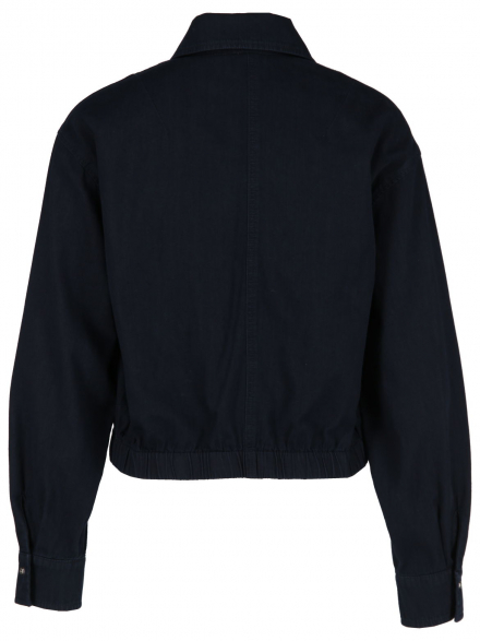 Luisa Cerano – Luisa Cerano - Jeansbluse mit Brusttaschen