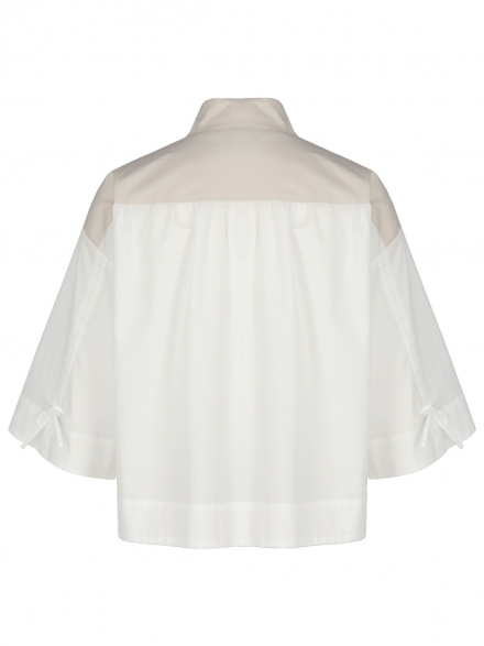 Marc Cain Sport – Marc Cain Sport - Bluse mit Raffung am Arm