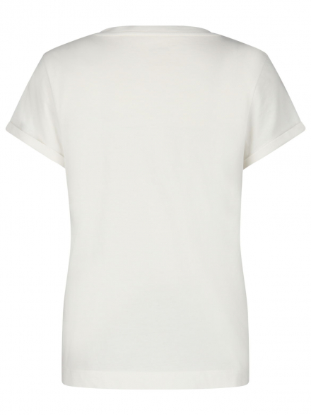 Marc Cain Sport – Marc Cain Sport - T-Shirt mit Applikation