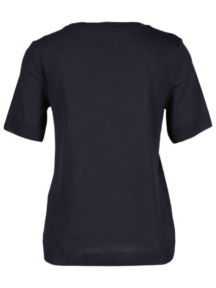 Comma – Comma - T-Shirt aus Feinstrick
