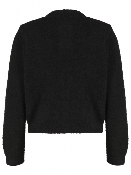 Rich & Royal – Rich &amp; Royal - Strickjacke in Bouclé-Optik