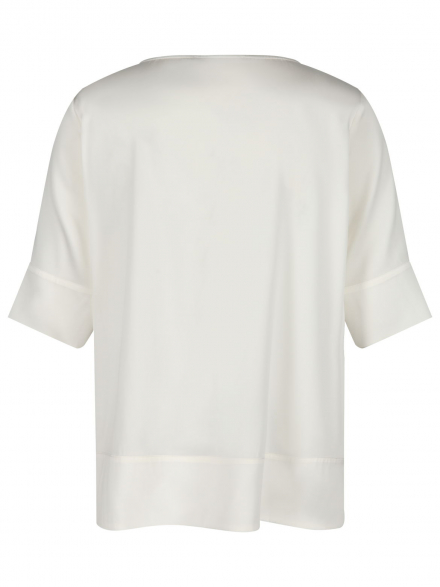 The Mercer – The Mercer - Blusenshirt aus Stretchseide