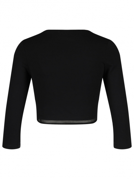 VM – VM - Bolero mit Chiffon-Kanten