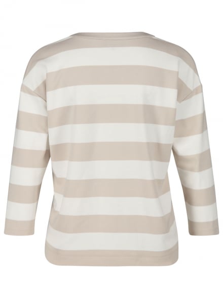 Monari - Sweatshirt mit Blockstreifen