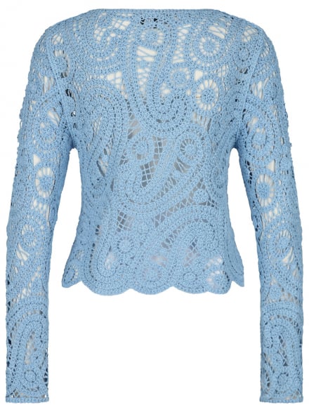 Monari – Monari - Pullover in Häkeloptik