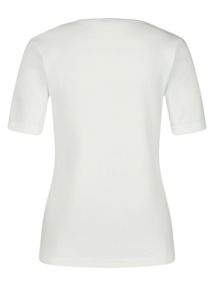 Donnell – Donnell - T-Shirt mit Satinkante
