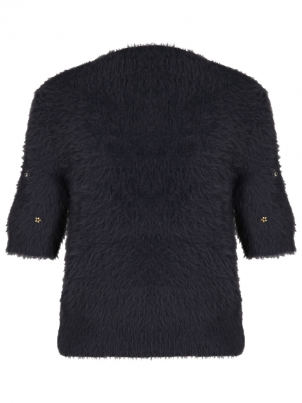 Luisa Cerano – Luisa Cerano - Pullover mit Schmuckbesatz
