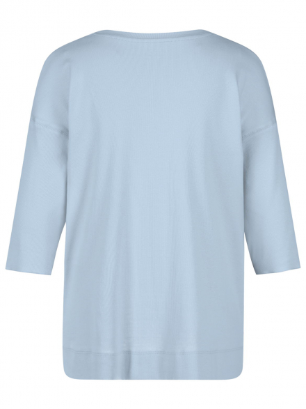 Marc Cain – Marc Cain - Shirt mit Materialmix