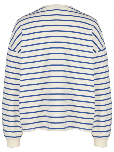 Rich & Royal – Rich &amp; Royal - Sweatshirt mit Ringelmuster