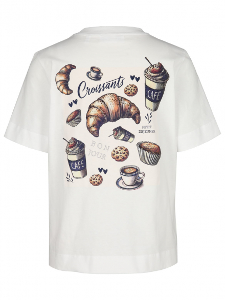 Rich & Royal – Rich &amp; Royal - T-Shirt mit Rückenprint