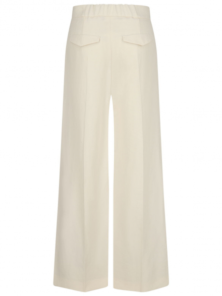 Luisa Cerano – Luisa Cerano - Wide Leg Hose mit Leinen