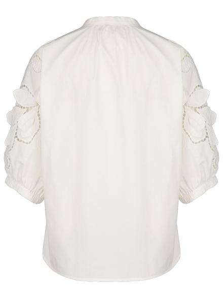Luisa Cerano – Luisa Cerano - Bluse mit Lochspitze