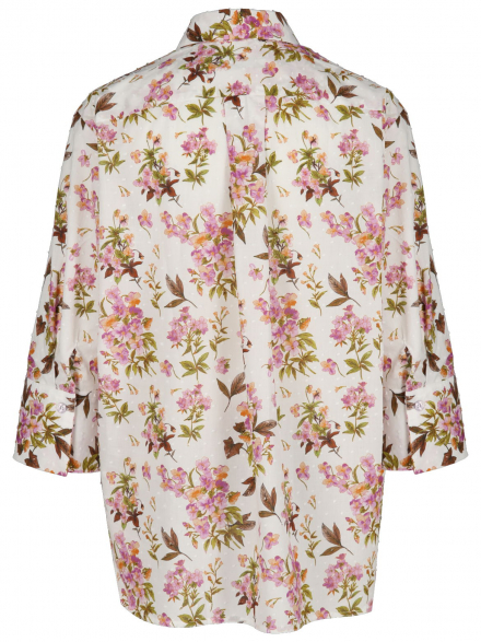 Rossana Diva – Rossana Diva - Hemdbluse mit Blumenprint