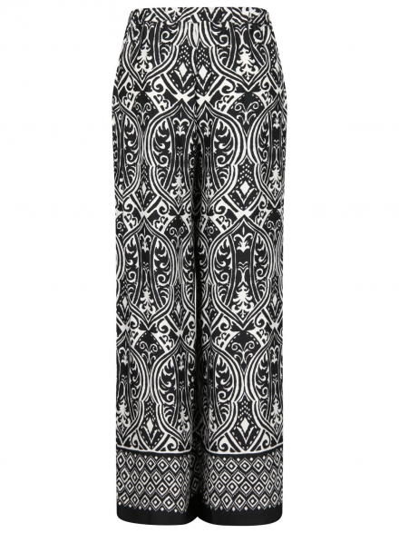 Monari – Monari - Wide Leg Hose mit Print
