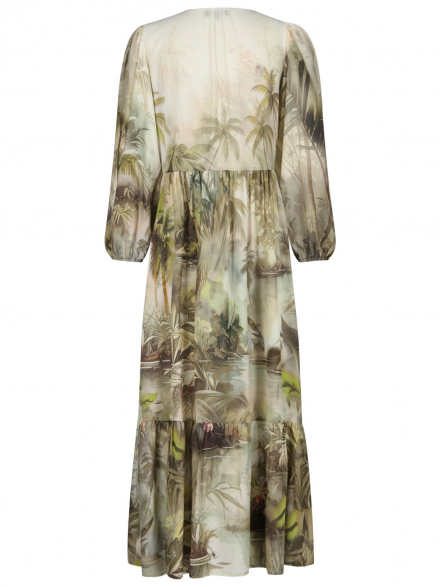 Monari – Monari - Maxikleid mit Print