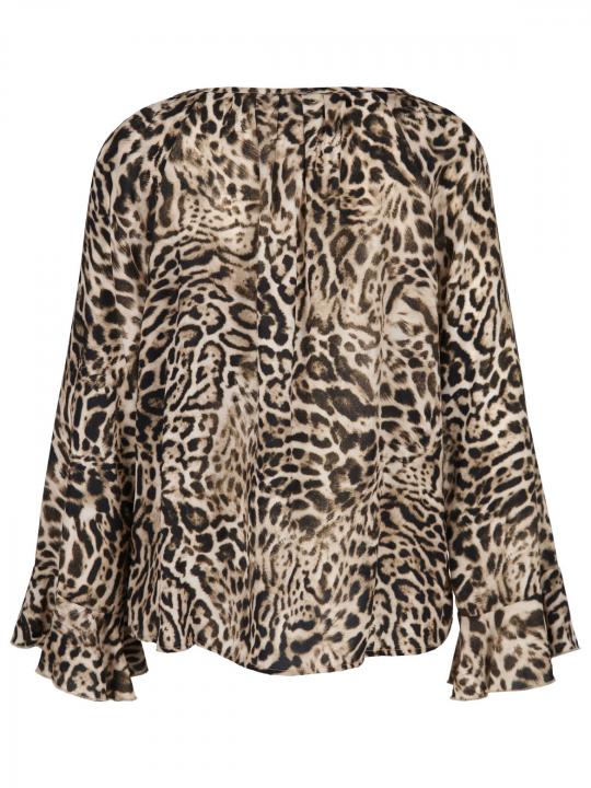 Monari - Bluse mit Leoprint