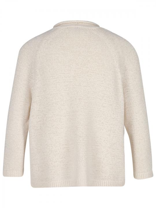 Monari - Stickjacke mit offener Front