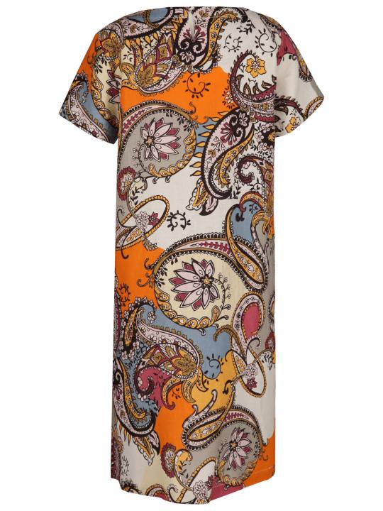 Rena Marx - Leinenkleid mit Print