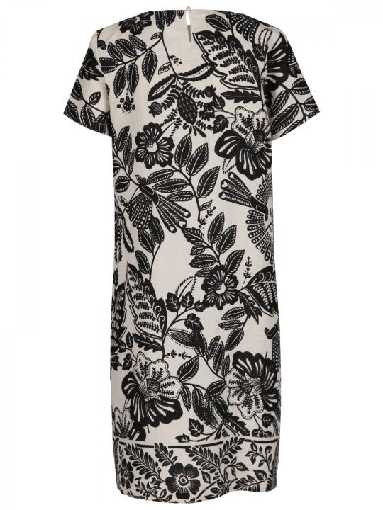 Rena Marx - Leinenkleid mit Print