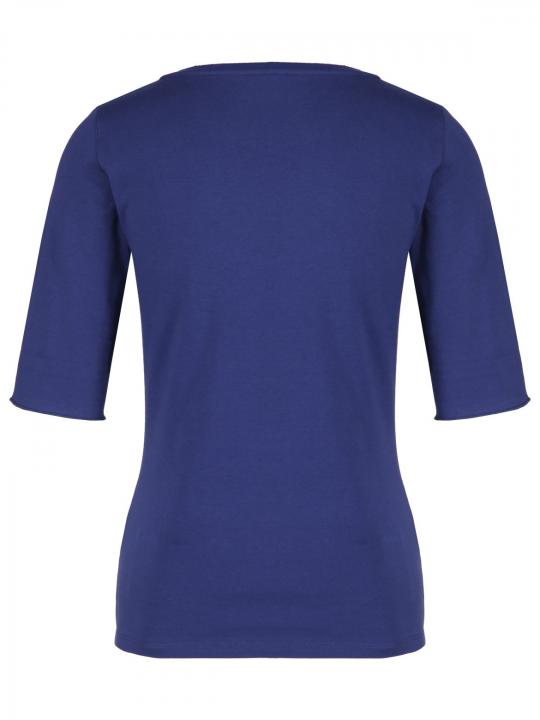 Marc Cain - T-Shirt mit Seidenkante
