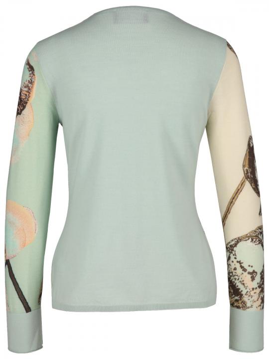 Marc Cain - Feinstrickpullover mit Print