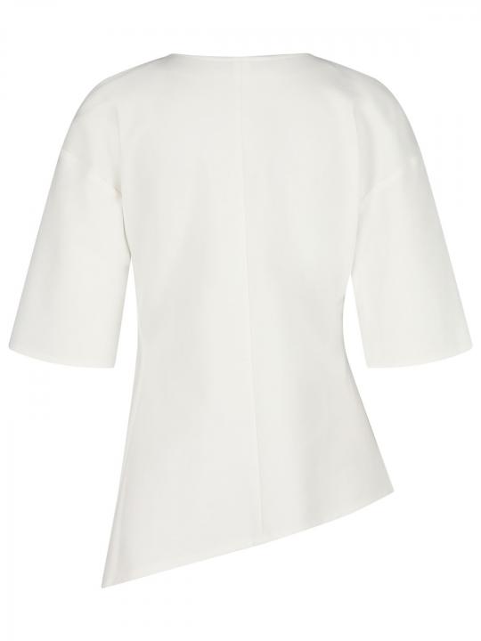Liviana Conti - Sweatshirt mit diagonalem Saumabschluss