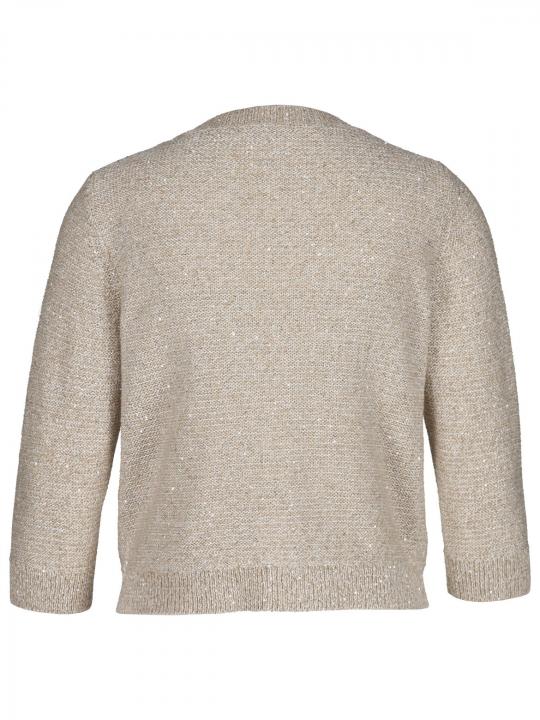 Rena Marx - Strickjacke mit Mini-Pailletten
