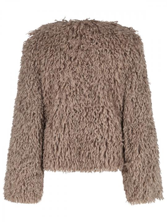 Giulia Mia - Webpelzjacke mit offener Front