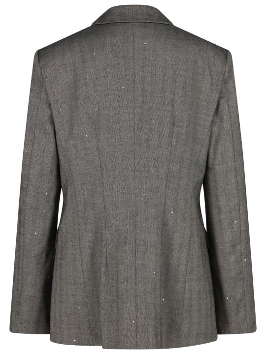 Kaos Jeans - Blazer mit Mini-Pailletten