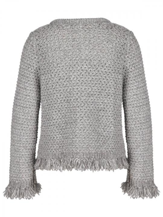 Hemisphere - Strickjacke mit Fransen